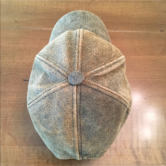 RUSTIC SUEDE BASEBALL CAP - Picture 3 of 6